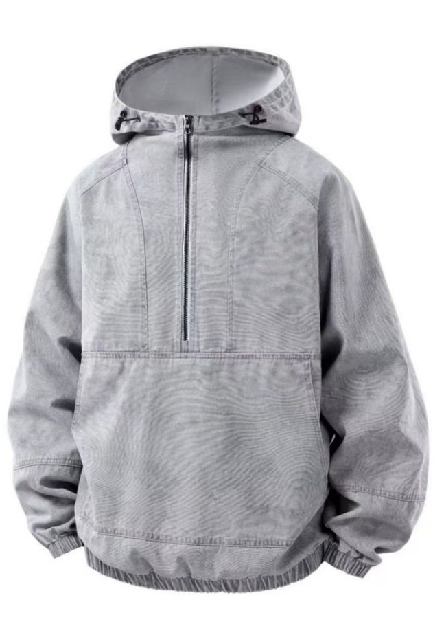 Washed Anorak Jacket